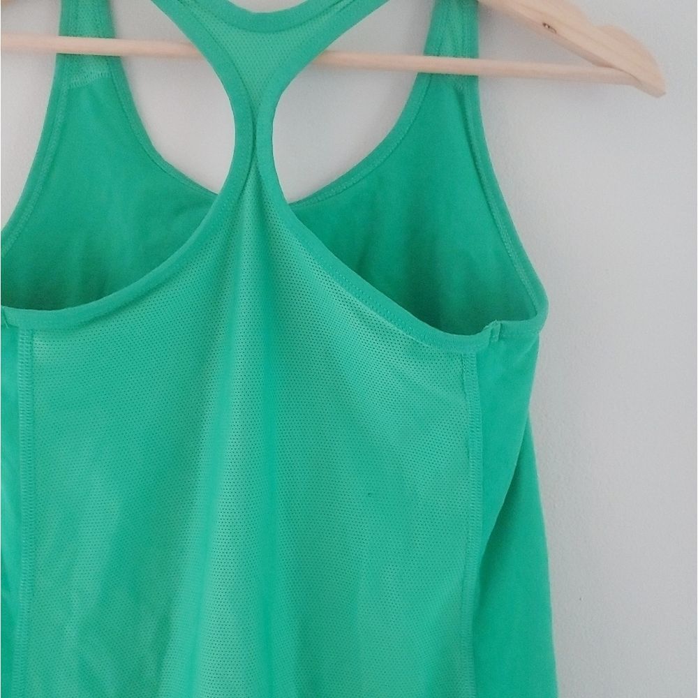 Nike soft green dri-fit tank top - Picture 5 of 7